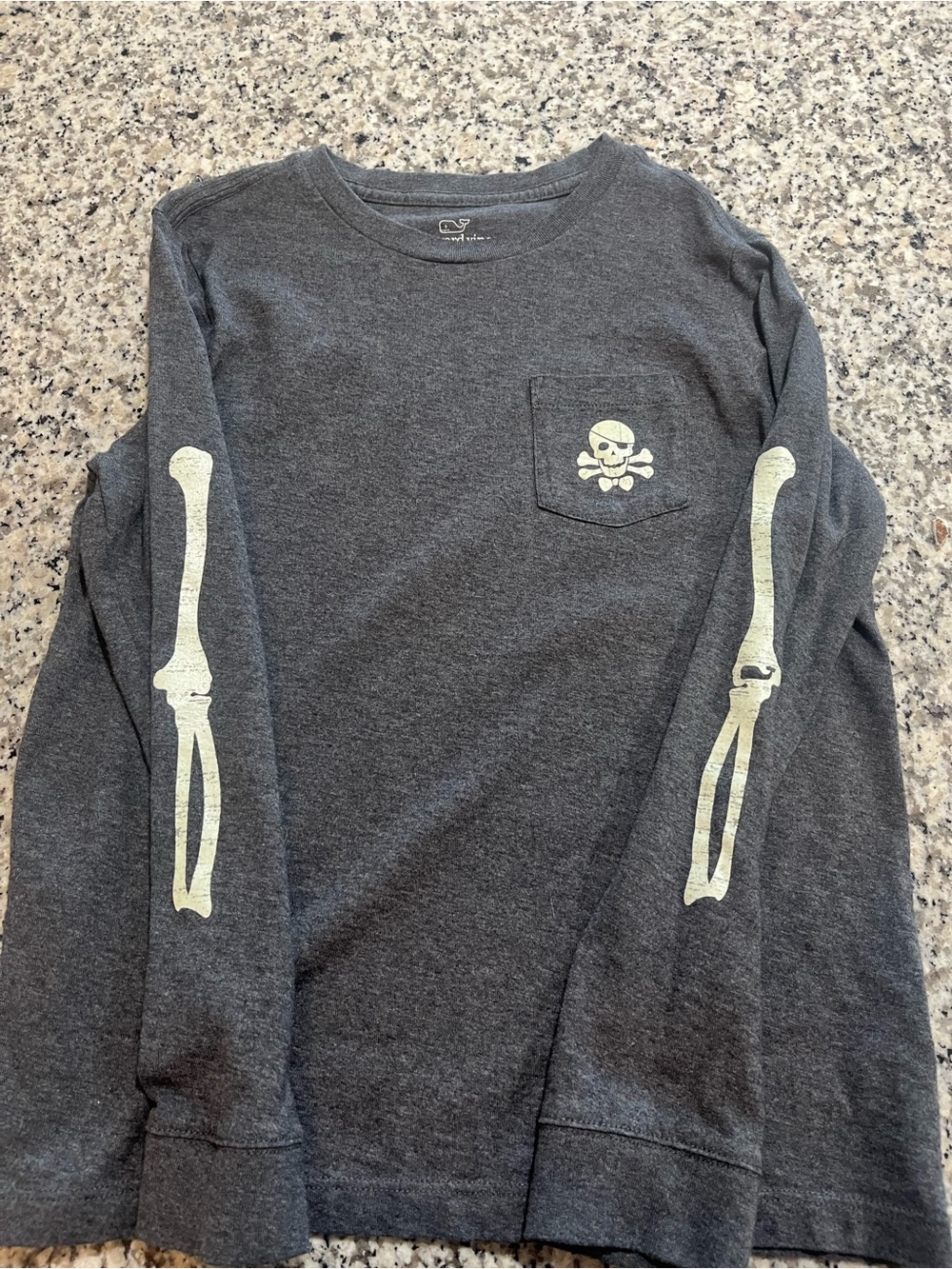 Vineyard Vines Heather Charcoal Gray Tee